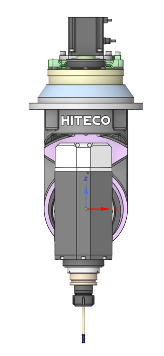 Hiteco T-JQX 5 轴头